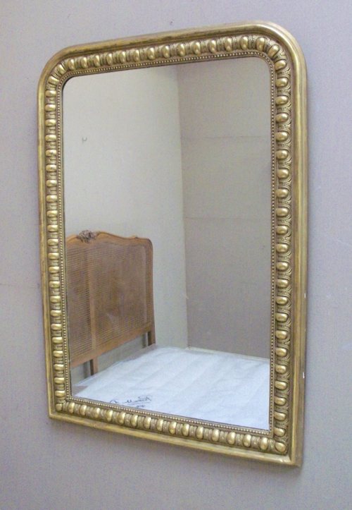 french antique louis phillipe style gilded mirror